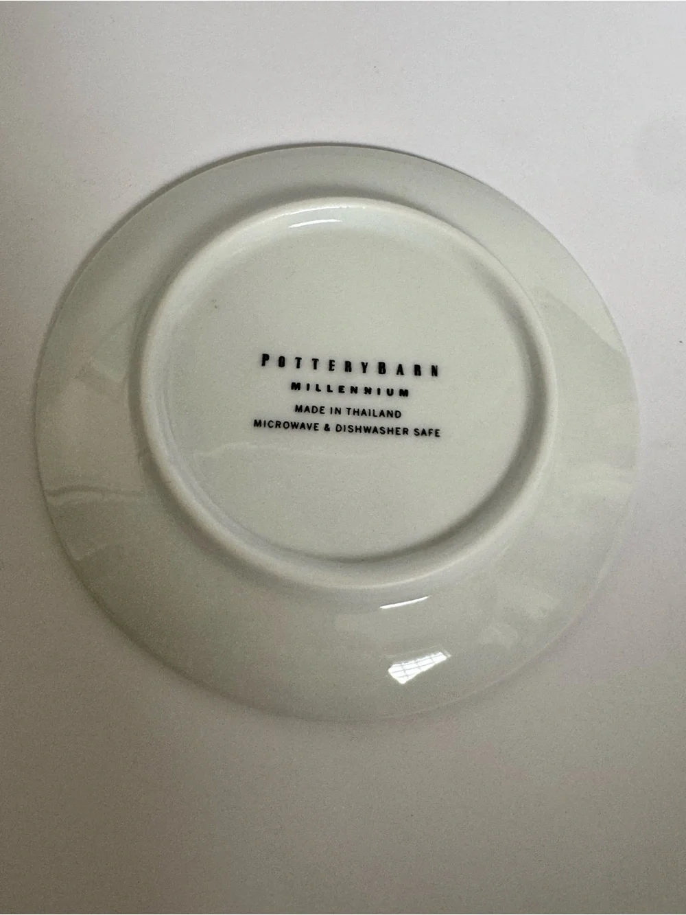 Pottery Barn Millennium Series 2000 Pink Balloon Mini Plate 4”